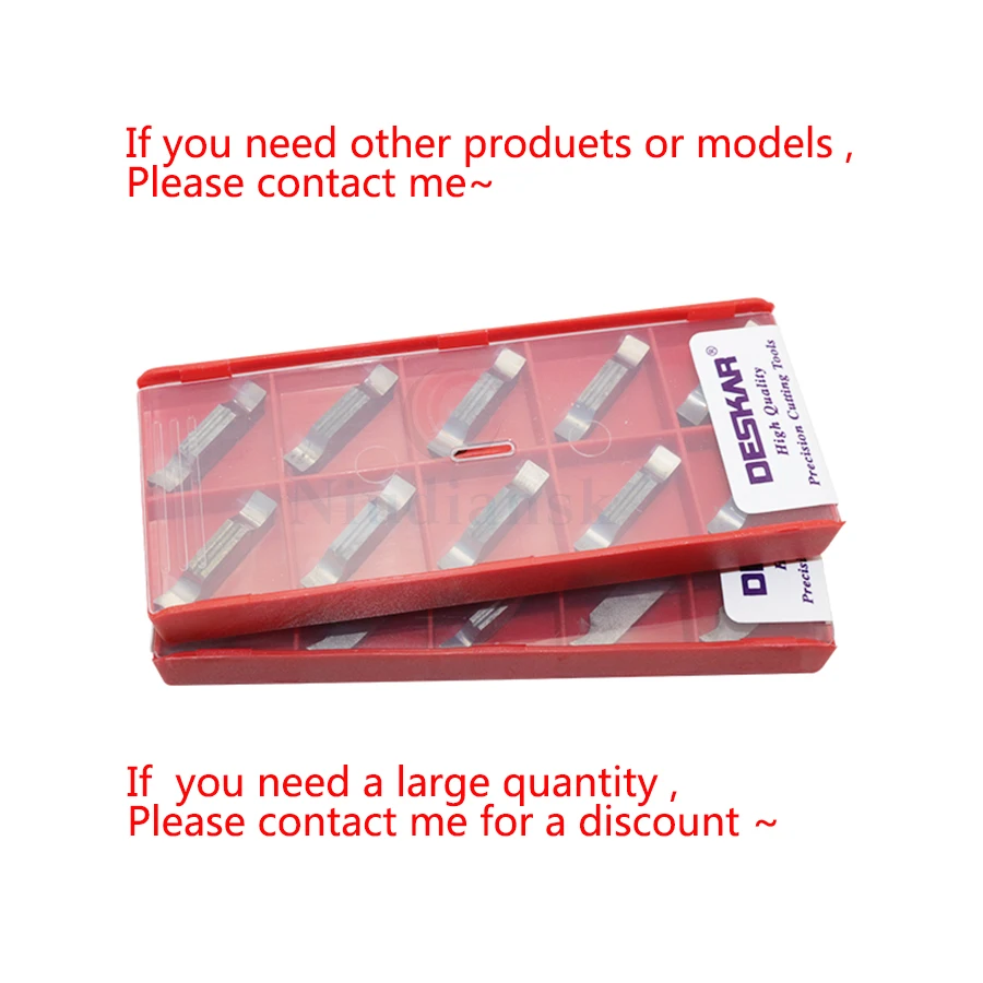 DESKAR MRMN200-G MRMN300-M MRMN400-M MRMN500-M K10 CNC Lathe Turning carbide insertssuitable for MGEHR/MGIVR Grooving lnserts
DESKAR MRMN200-G MRMN300-M MRMN400-M MRMN500-M K10 CNC Lathe Turning carbide insertssuitable for MGEHR/MGIVR Grooving lnserts