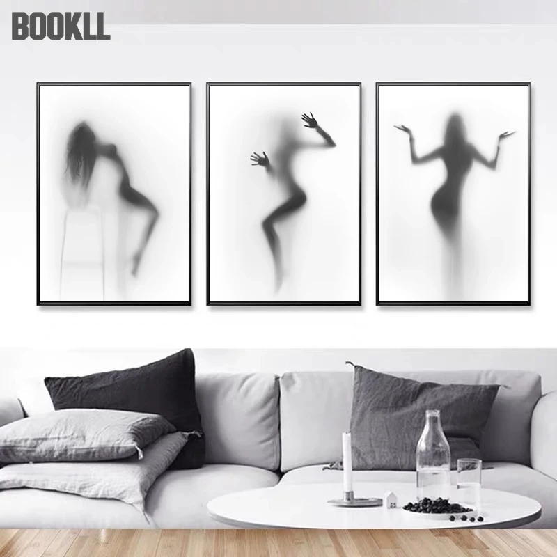 Black And White Abstract Wall Art Canvas Painting Pictures Beauty Women Nude Girl Shower Nordic Obscure Posters And Prints Decor
Black And White Abstract Wall Art Canvas Painting Pictures Beauty Women Nude Girl Shower Nordic Obscure Posters And Prints Decor
