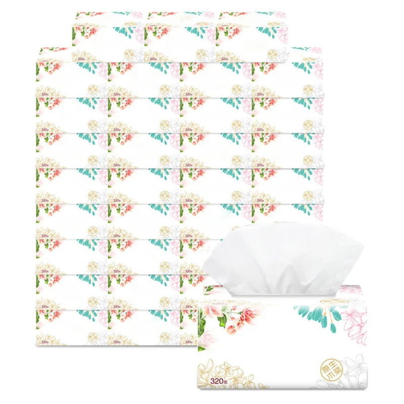 3 Packs Soft Pure Facial Tissues Paper Napkins Household Office Paper Towels MH88
3 Packs Soft Pure Facial Tissues Paper Napkins Household Office Paper Towels MH88