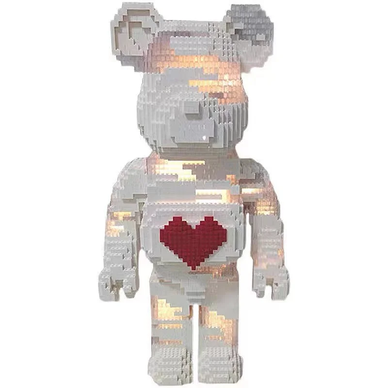 MOC 2021 Blocks 70CM Bearbrick Educational Building Blocks Creative Idea for Valentine's Day Kids Friend Gift
MOC 2021 Blocks 70CM Bearbrick Educational Building Blocks Creative Idea for Valentine's Day Kids Friend Gift