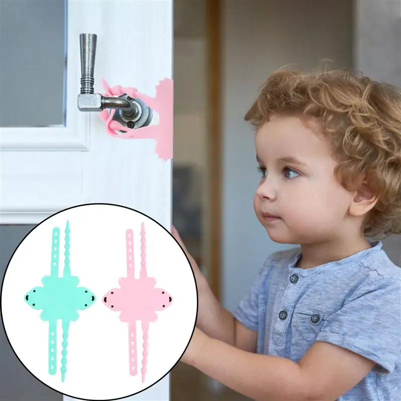 2pcs Door Mute Lock Case Baby Anti-collision Protection Cushion Door Lock Sleeve 
2pcs Door Mute Lock Case Baby Anti-collision Protection Cushion Door Lock Sleeve