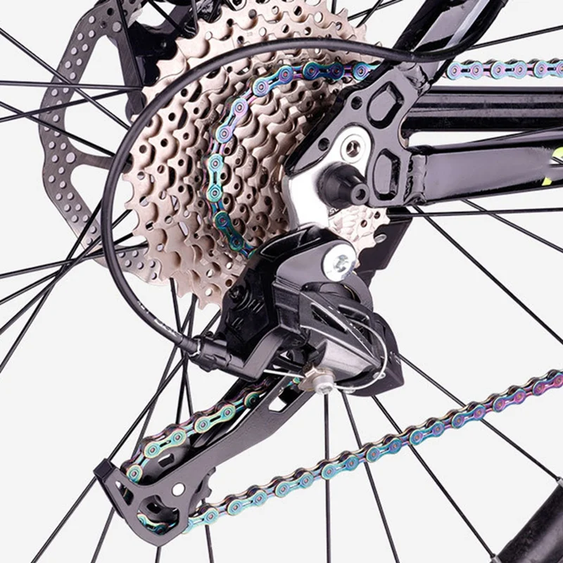 DEEMOUNT Bicycle Chain 10 Speed Links Semi-Hollow Mtb Bike Chain Ultralight Mountain Road Bike Chains -10 S
DEEMOUNT Bicycle Chain 10 Speed Links Semi-Hollow Mtb Bike Chain Ultralight Mountain Road Bike Chains -10 S