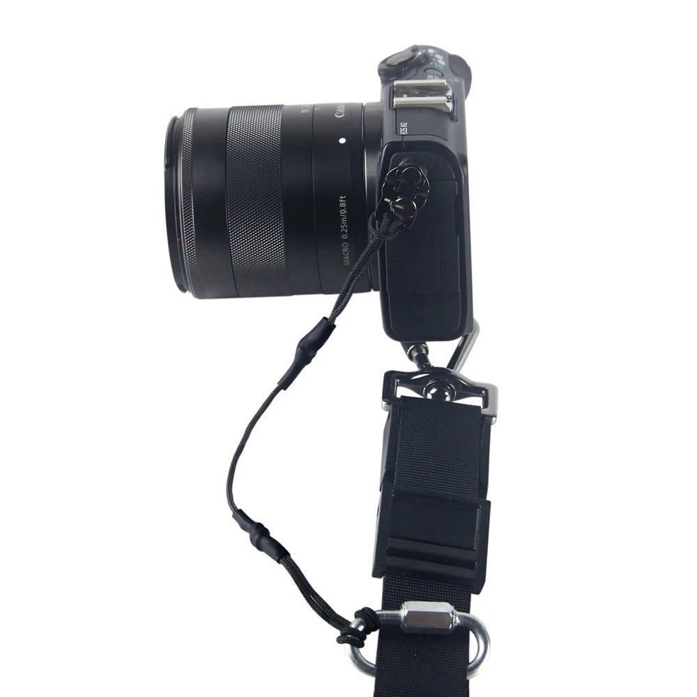 Camera Accessories Quick Sling Strap Safety Rope String Tether for Carry Speed Black Rapid Focus JJC GGS Canon Nikon Sony DSLR
Camera Accessories Quick Sling Strap Safety Rope String Tether for Carry Speed Black Rapid Focus JJC GGS Canon Nikon Sony DSLR