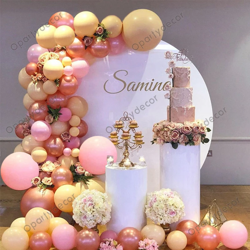 Rose Gold Birthday Balloon Arch Kit Macaron Yellow Pastel Pink Balloons Garland Baby Shower Wedding Party Decoration Balls
Rose Gold Birthday Balloon Arch Kit Macaron Yellow Pastel Pink Balloons Garland Baby Shower Wedding Party Decoration Balls