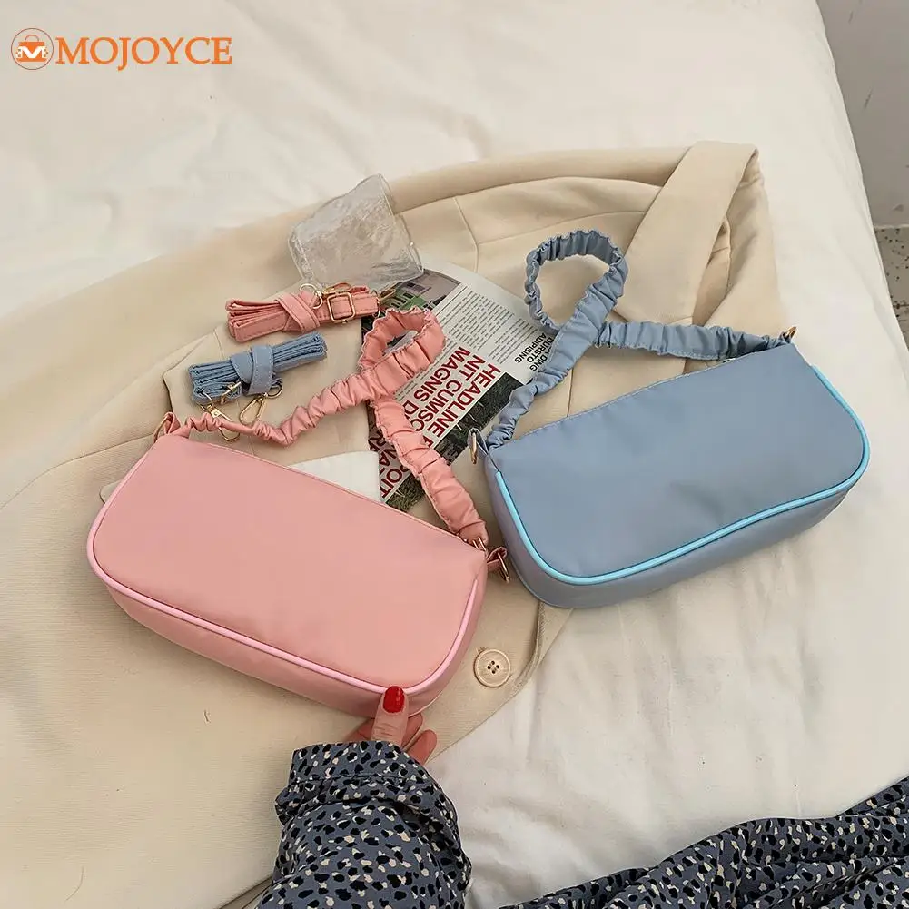 Youth Ladies Simple Versatile Bag Fashion Women Pleated Underarm Bags Ladies Nylon Daily Shoulder Messenger Totes
Youth Ladies Simple Versatile Bag Fashion Women Pleated Underarm Bags Ladies Nylon Daily Shoulder Messenger Totes