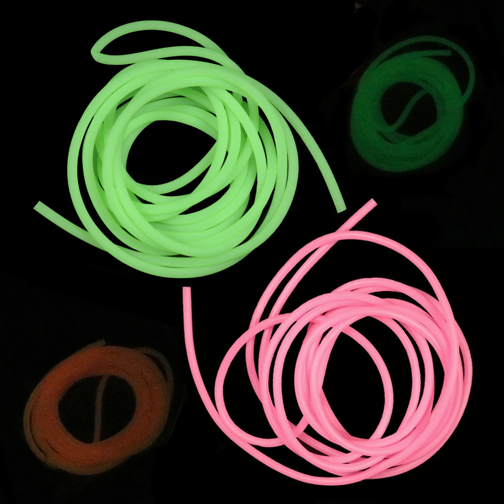 2M/pack Green Pink 3mm Soft Luminous Silicone Tube for Fishing Glowing Rubber Tubbing / Rig Making Glow Tube Fishing Accessories
2M/pack Green Pink 3mm Soft Luminous Silicone Tube for Fishing Glowing Rubber Tubbing / Rig Making Glow Tube Fishing Accessories