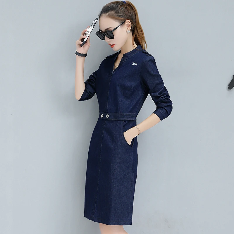 New Summer dresses women Korean Denim dress for women Casual Jeans Dress With button Pocket Sexy Denim Dress Plus size
New Summer dresses women Korean Denim dress for women Casual Jeans Dress With button Pocket Sexy Denim Dress Plus size