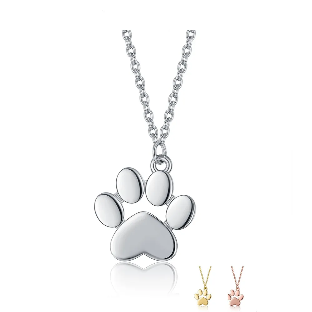 ZEMIOR 925 Sterling Silver Necklaces For Women Cute Animal Footprints Paw Pendant Necklaces Hot Sale Fine Jewelry Romantic Gift
ZEMIOR 925 Sterling Silver Necklaces For Women Cute Animal Footprints Paw Pendant Necklaces Hot Sale Fine Jewelry Romantic Gift
