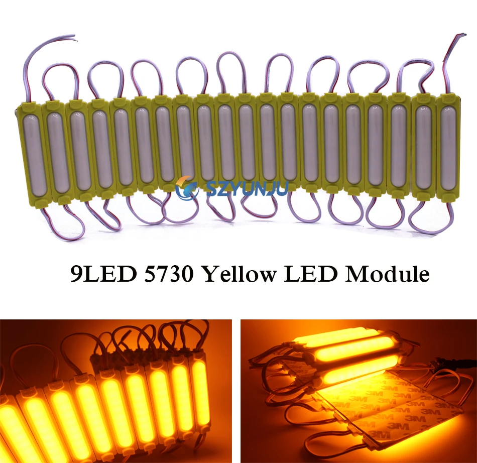 2W 5730 Yellow injection led module 60 degrees DC12V Waterproof LED Module lighting Led Sign Backlights For Channel Letters
2W 5730 Yellow injection led module 60 degrees DC12V Waterproof LED Module lighting Led Sign Backlights For Channel Letters