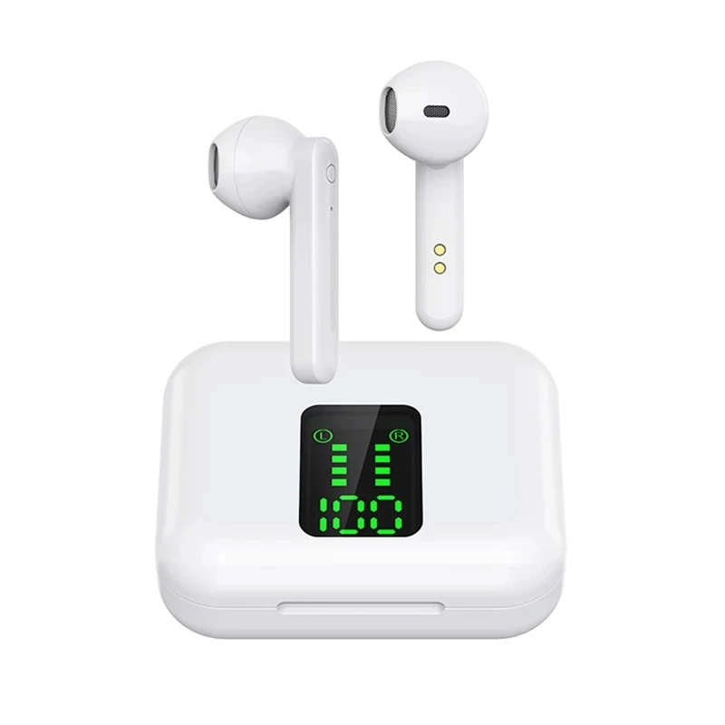 L12 Wireless Earbuds TWS 5.1 Bluetooth Earphone Wireless Headset Led Display IPX8 Waterproof 40 Hours HiFi Premium Sound Noise
L12 Wireless Earbuds TWS 5.1 Bluetooth Earphone Wireless Headset Led Display IPX8 Waterproof 40 Hours HiFi Premium Sound Noise