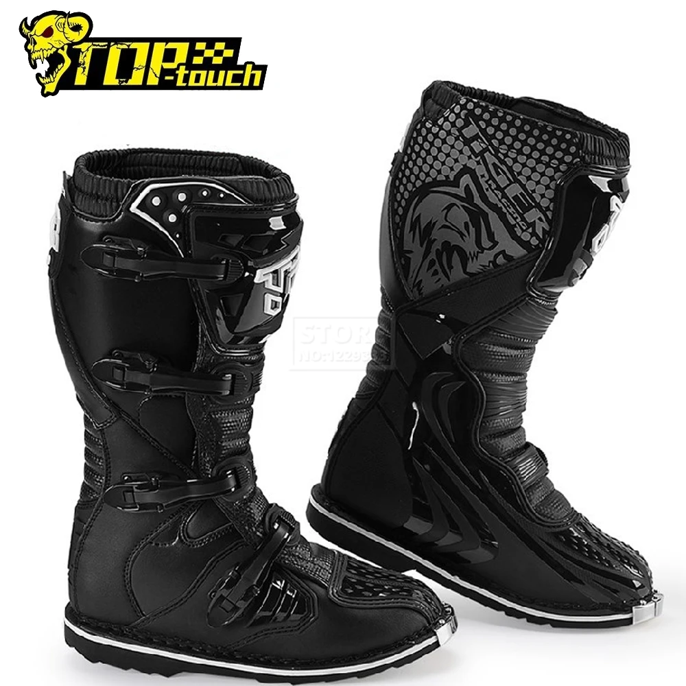 Men's Motocross Off-Road Racing Boots Motorcycle Shoes Motocross Riding Boots Wear-resistant With Protector Motorcycle Boots
Men's Motocross Off-Road Racing Boots Motorcycle Shoes Motocross Riding Boots Wear-resistant With Protector Motorcycle Boots