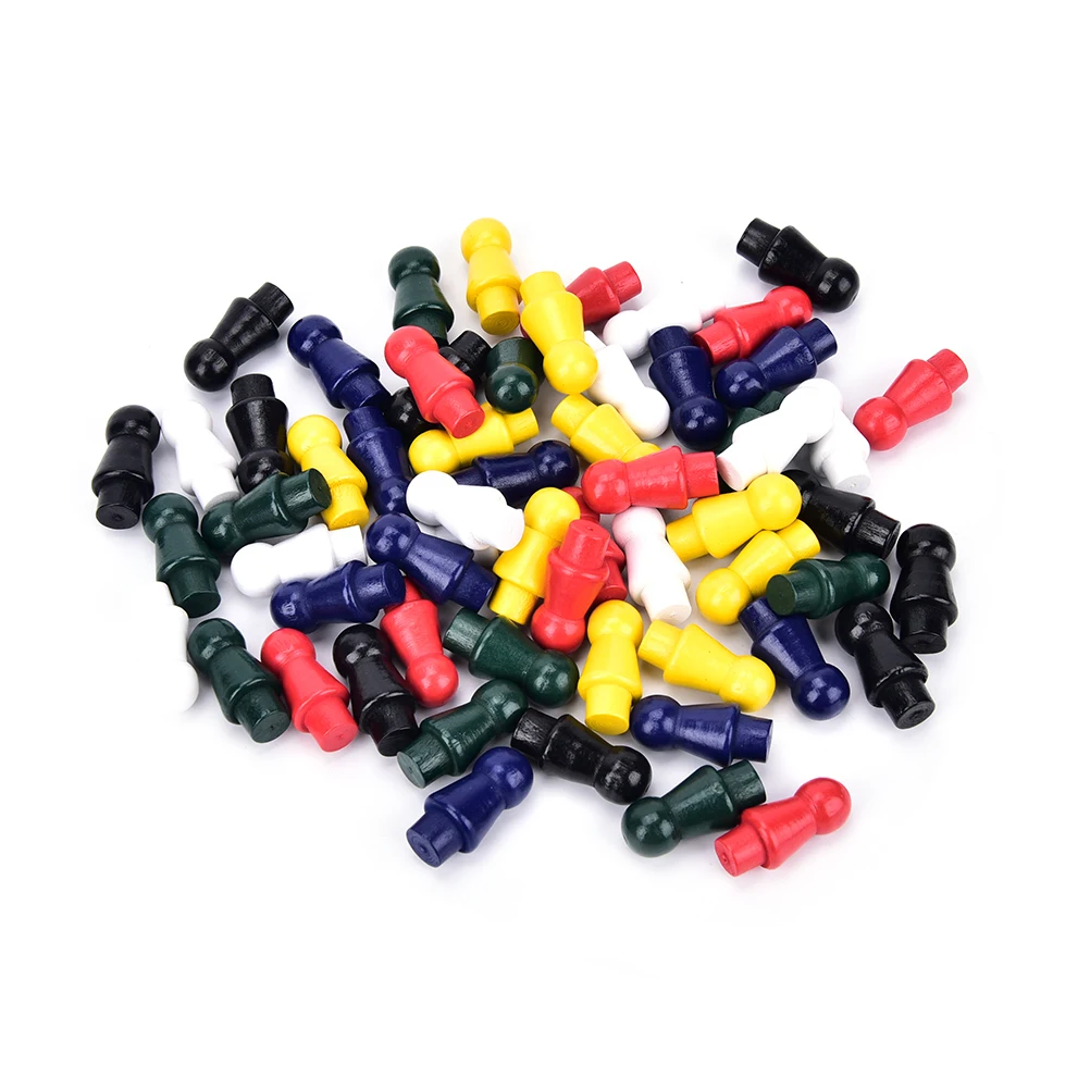 60Pcs/set New Sale Chinese checkers 6 Color 10 pcs/Color of wooden checkers replacement game parts
60Pcs/set New Sale Chinese checkers 6 Color 10 pcs/Color of wooden checkers replacement game parts