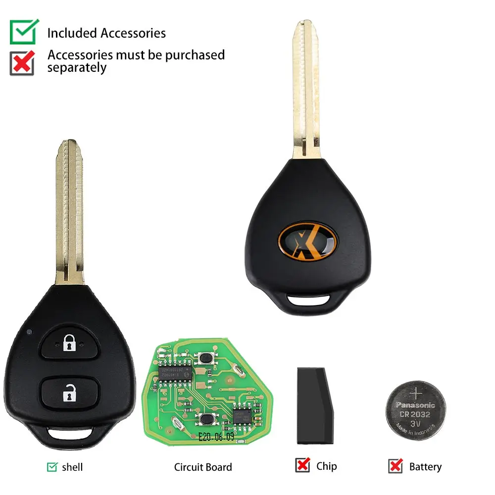 Xhorse XKTO05EN проводной универсальный дистанционный ключ для Toyota XKTO05EN плоский 2 кнопки для VVDI VVDI2 ключ инструмент английская версия
Xhorse XKTO05EN проводной универсальный дистанционный ключ для Toyota XKTO05EN плоский 2 кнопки для VVDI VVDI2 ключ инструмент английская версия