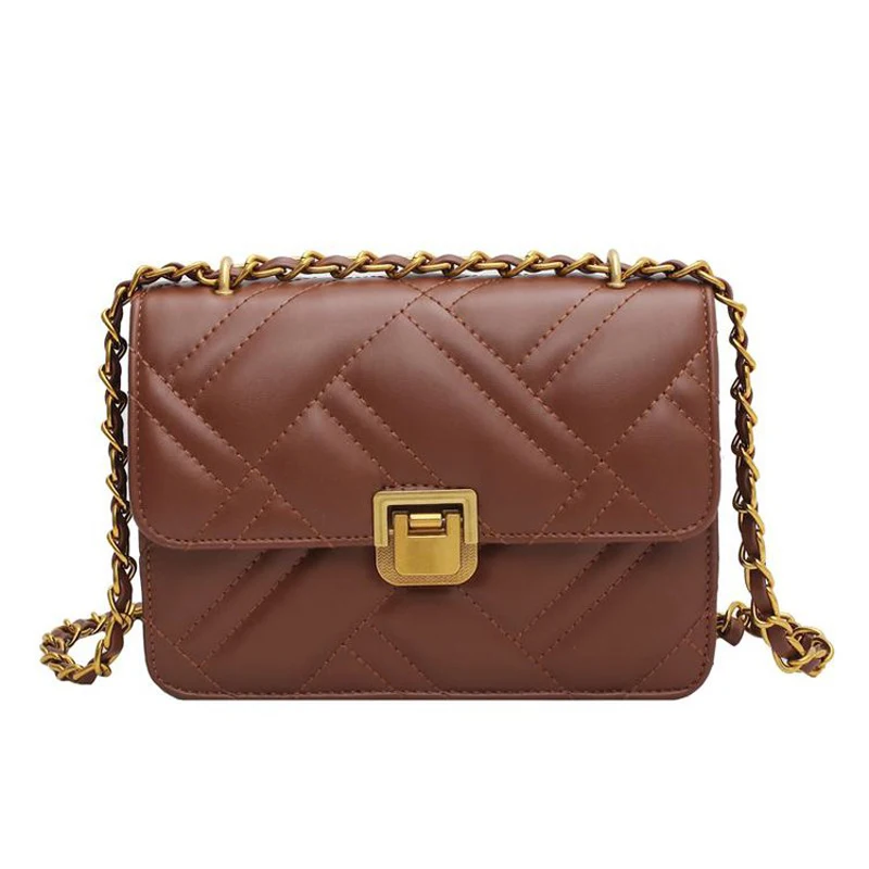 Chain Small PU Leather Flap Bags For Women 2020 Elegant Solid Color Crossbody Shoulder Handbags Travel Cross Body Bag Totes
Chain Small PU Leather Flap Bags For Women 2020 Elegant Solid Color Crossbody Shoulder Handbags Travel Cross Body Bag Totes