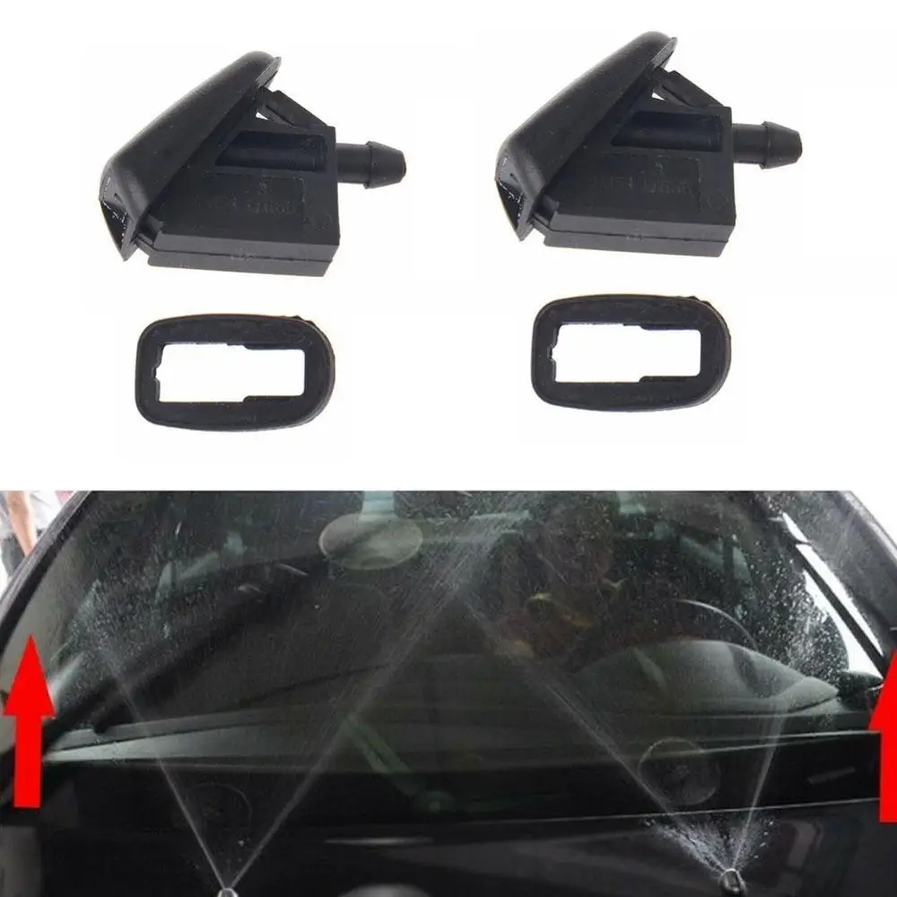 2 pieces of car front windshield washer nozzle spray wiper spray water wiper nozzle nozzle nozzle
2 pieces of car front windshield washer nozzle spray wiper spray water wiper nozzle nozzle nozzle