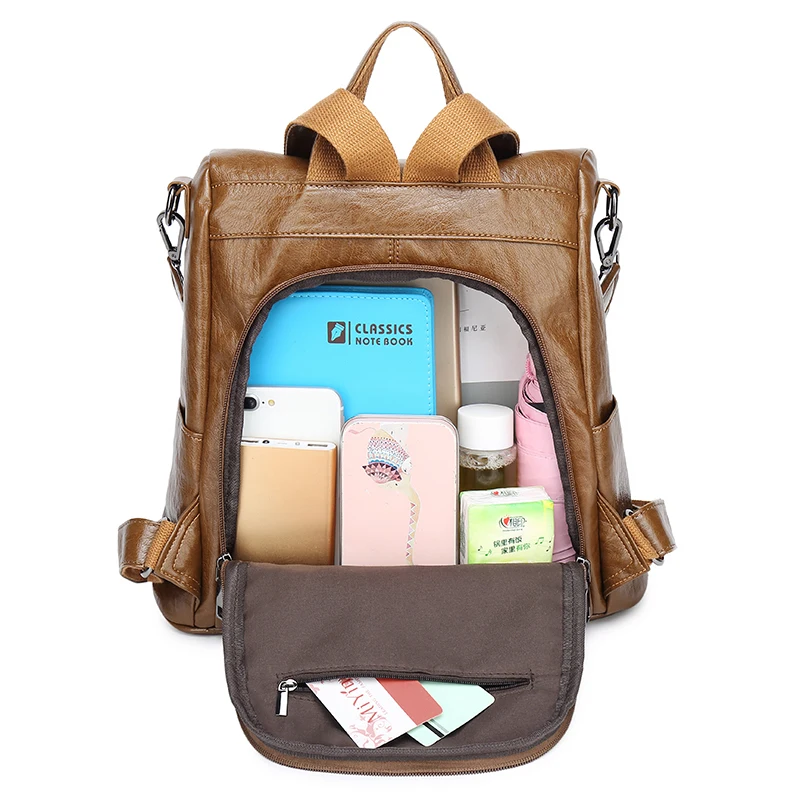 Luxury Famous Brand Designer PU Leather Women Backpack Female Casual Shoulders Bag Teenager School Bag Fashion Women's Bags
Luxury Famous Brand Designer PU Leather Women Backpack Female Casual Shoulders Bag Teenager School Bag Fashion Women's Bags