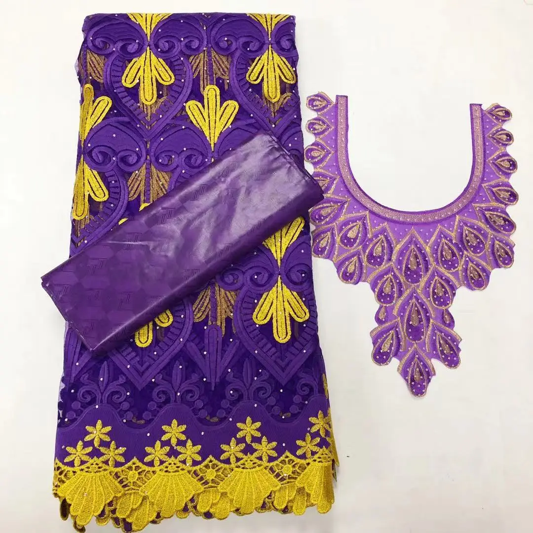 2.5+2.5yards Embroidery Purple French Net Lace with Bazin Richer Brocade Fabric Match Collar Set For Lady Wedding Dress B14-6
2.5+2.5yards Embroidery Purple French Net Lace with Bazin Richer Brocade Fabric Match Collar Set For Lady Wedding Dress B14-6