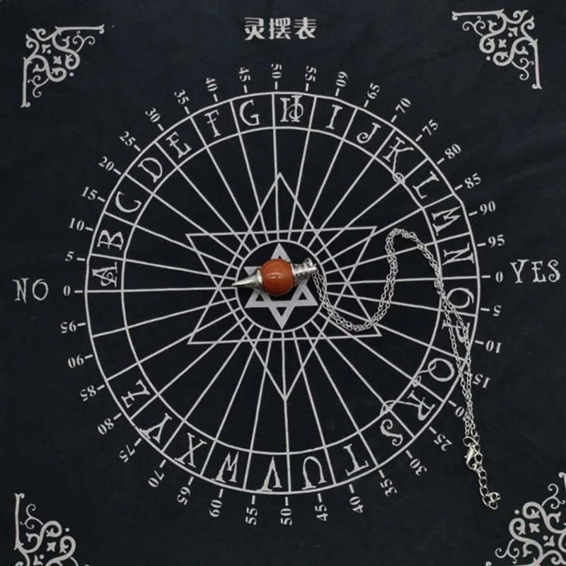 Tarot Tablecloth Divination Tarot Card Pad Pendulum Pentacle Runes Tarot Altar Table Cloth 30x30cm K3NC
Tarot Tablecloth Divination Tarot Card Pad Pendulum Pentacle Runes Tarot Altar Table Cloth 30x30cm K3NC