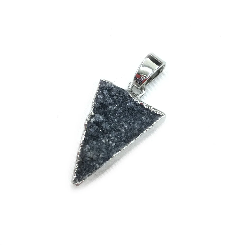 Natural Agates Pendant Triangle Silver Plated Agates Pendants for Women Making DIY Jewelry Earrings Bracelet Necklace 16x23mm
Natural Agates Pendant Triangle Silver Plated Agates Pendants for Women Making DIY Jewelry Earrings Bracelet Necklace 16x23mm