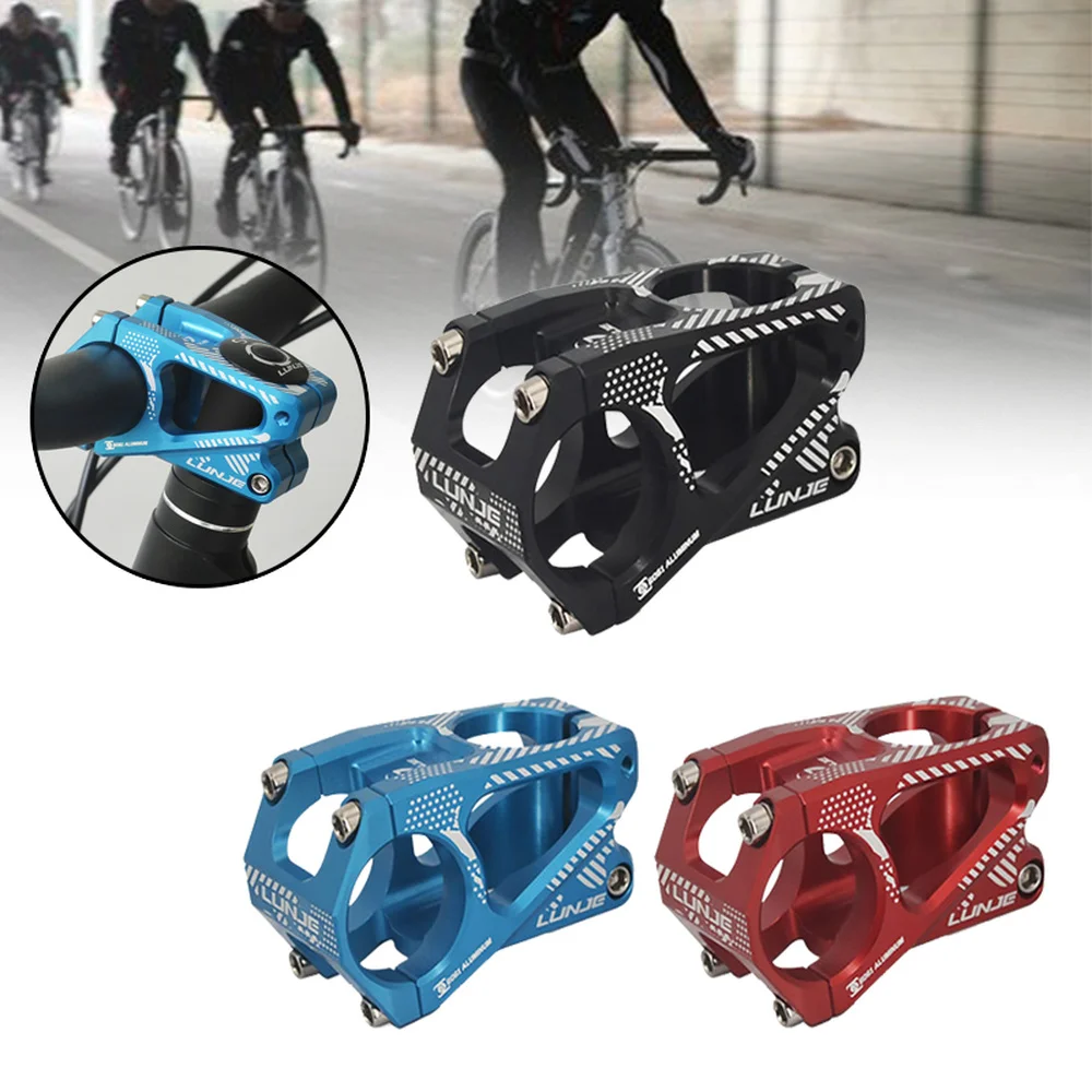 LUNJE Ultralight Aluminium Short Stem 31.8x45mm High-strength MTB Bike Downhill Handlebar Stem for Bicycle Fork Cycling Parts
LUNJE Ultralight Aluminium Short Stem 31.8x45mm High-strength MTB Bike Downhill Handlebar Stem for Bicycle Fork Cycling Parts