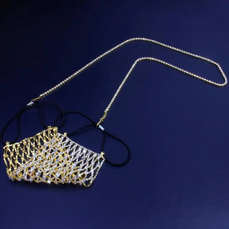 Rhinestone Face Mask Retainer Chain Metal Long Glasses Chains Sunglasses Strap Cord Eyewear Non-slip Lanyard Necklaces For Women
Rhinestone Face Mask Retainer Chain Metal Long Glasses Chains Sunglasses Strap Cord Eyewear Non-slip Lanyard Necklaces For Women