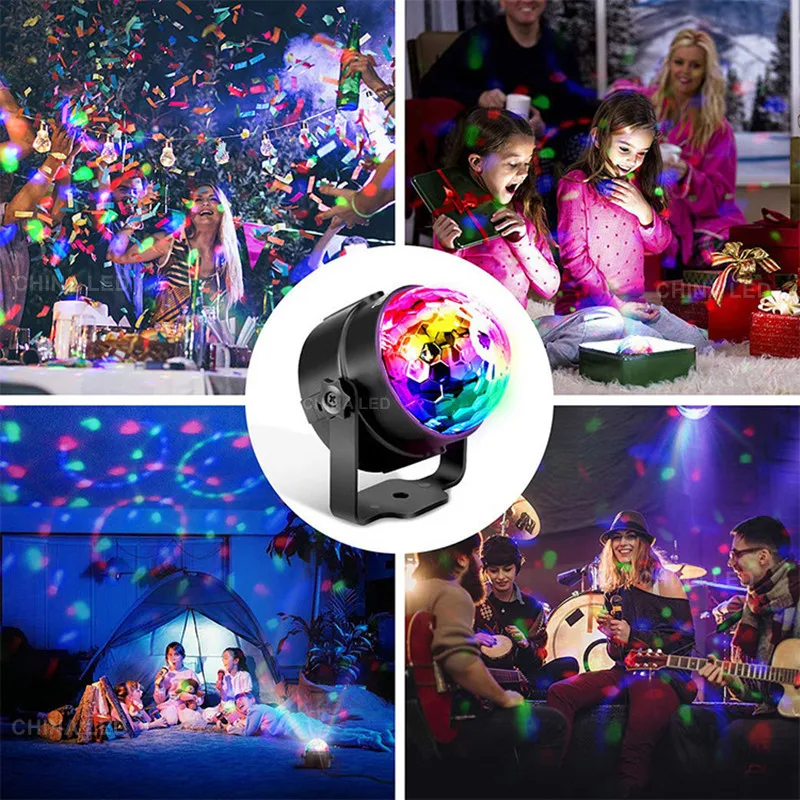 NEW Sound Activated Rotating Disco Light Colorful LED Stage Light RGB Laser Projector Light DJ Party Light For Home KTV Bar Xmas
NEW Sound Activated Rotating Disco Light Colorful LED Stage Light RGB Laser Projector Light DJ Party Light For Home KTV Bar Xmas