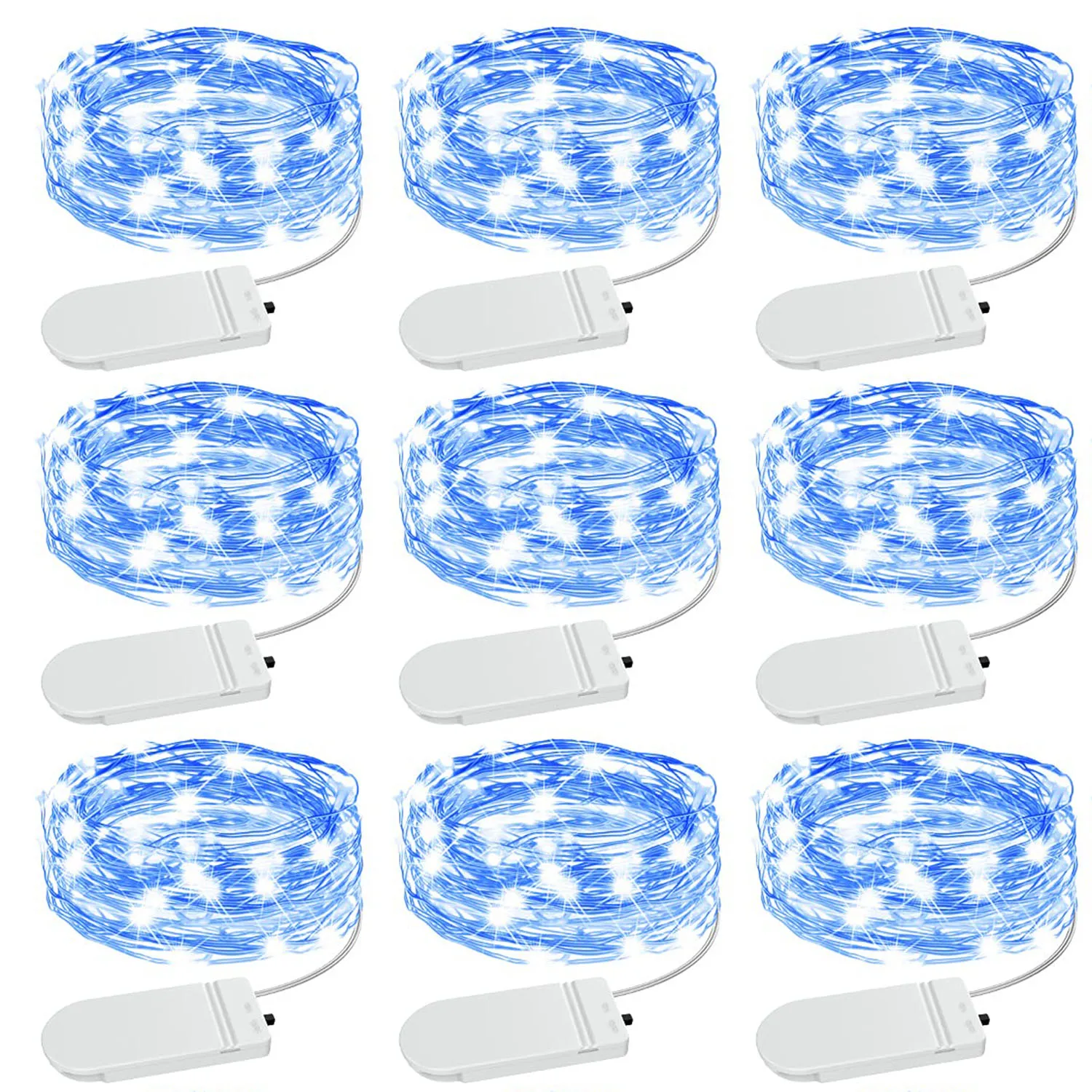 9Pack 200cm LED Lights Battery Operated IP68 Waterproof Mini Firefly String Light For Wedding Party Supplies Christmas Decors
9Pack 200cm LED Lights Battery Operated IP68 Waterproof Mini Firefly String Light For Wedding Party Supplies Christmas Decors
