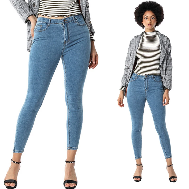 Thin trend 2021 new foot pants denim leggings stretch high waist jeans women soil show
Thin trend 2021 new foot pants denim leggings stretch high waist jeans women soil show