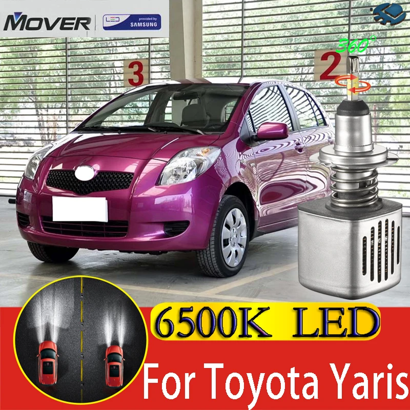 Car Headlight Bulbs LED Provided By SAMSUNG For Toyota Yaris Vitz LED Car 6500K White Light Auto Headlight 2X
Car Headlight Bulbs LED Provided By SAMSUNG For Toyota Yaris Vitz LED Car 6500K White Light Auto Headlight 2X