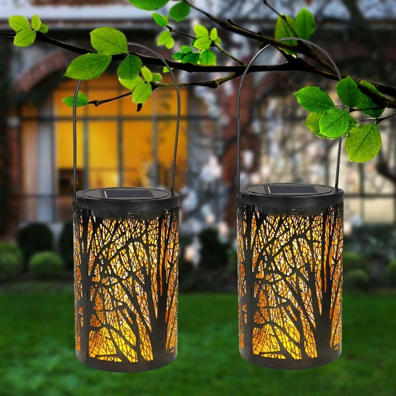 2PCS Solar Lantern Outdoor Lights Outdoor Hanging Garden Lights Cylindrical Night Light Tree Lanterns Projection Lamp
2PCS Solar Lantern Outdoor Lights Outdoor Hanging Garden Lights Cylindrical Night Light Tree Lanterns Projection Lamp