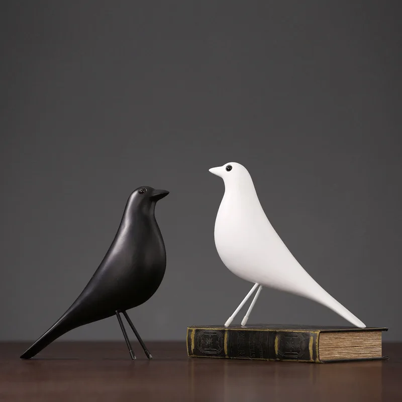 Nordic Resin Dove Statue Office Decoration Black Bird Sculpture Desktop Accessories Home Decoration Furnishing Peace Dove Gift
Nordic Resin Dove Statue Office Decoration Black Bird Sculpture Desktop Accessories Home Decoration Furnishing Peace Dove Gift
