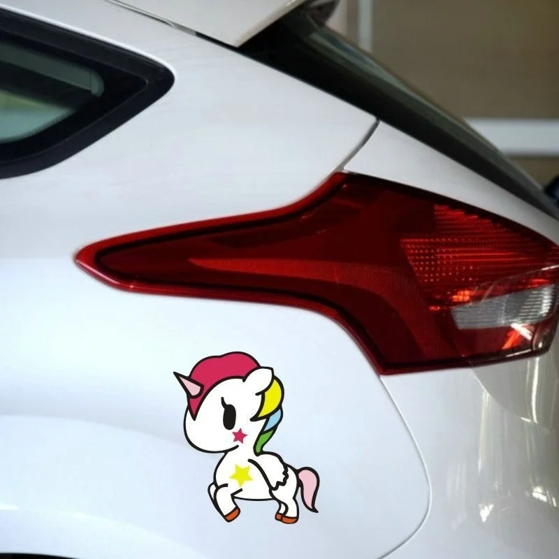 1pcs Cute Multicolor Unicorn Fashion Car Stickers Waterproof Cartoon Horse Car Decals
1pcs Cute Multicolor Unicorn Fashion Car Stickers Waterproof Cartoon Horse Car Decals