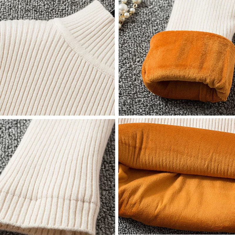 Women Sweater Turtleneck Thick Knit Pullover Bottoming Sweater Autumn Winter Solid Color Casual Jumper Pull Warm Women Clothes
Women Sweater Turtleneck Thick Knit Pullover Bottoming Sweater Autumn Winter Solid Color Casual Jumper Pull Warm Women Clothes