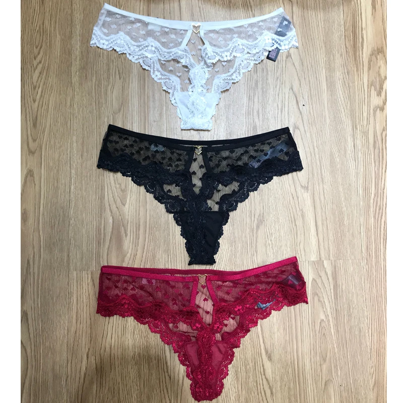 Sexy Love Lace Trim Ladies Thong Heart-shaped Love Charm Cotton Crotch Comfortable Soft Breathable Hollow Thong A19176
Sexy Love Lace Trim Ladies Thong Heart-shaped Love Charm Cotton Crotch Comfortable Soft Breathable Hollow Thong A19176