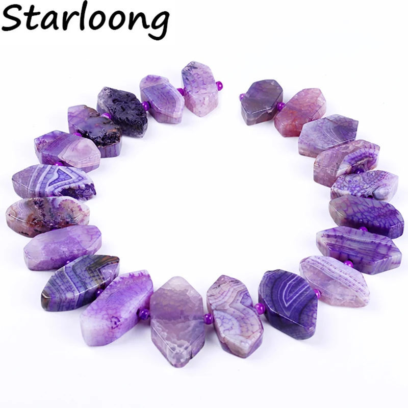 Top Quality Semi-precious Multicolor Two Sides Pointed Natural Stone Agata Beads DIY Jewelry Making For Necklace
Top Quality Semi-precious Multicolor Two Sides Pointed Natural Stone Agata Beads DIY Jewelry Making For Necklace