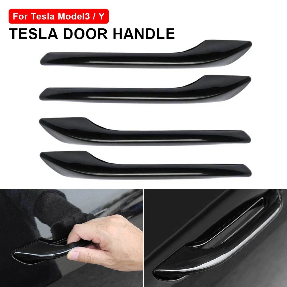 4Pcs Car Door Handle Cover Set ABS Decorative Sticker Anti-Scratch Protector for Tesla Model 3 Y 2019-2021 Accessories
4Pcs Car Door Handle Cover Set ABS Decorative Sticker Anti-Scratch Protector for Tesla Model 3 Y 2019-2021 Accessories