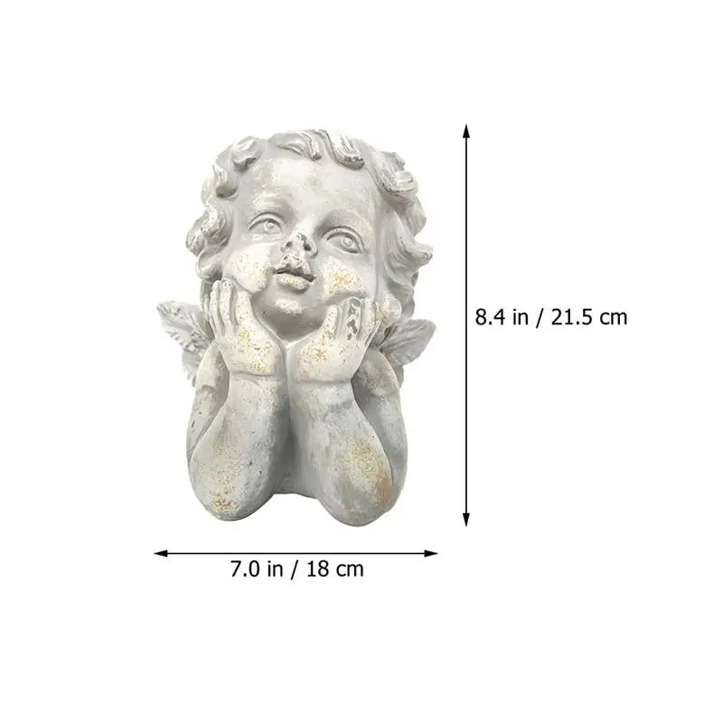 1pc Retro Cement Flower Pot European Style Flower Holder Cute Little Angel Art Vase Creative Plant Container Flower Pot
1pc Retro Cement Flower Pot European Style Flower Holder Cute Little Angel Art Vase Creative Plant Container Flower Pot