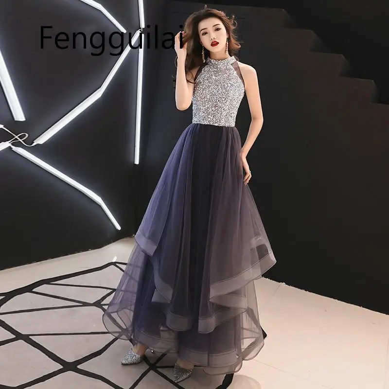 2020 New Spring Women Summer Mesh Halter Long Dress Vintage Sexy Elegant Party Night Dresses Sequined Silver Blue Women Dress
2020 New Spring Women Summer Mesh Halter Long Dress Vintage Sexy Elegant Party Night Dresses Sequined Silver Blue Women Dress