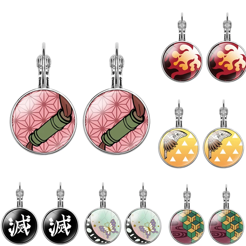 Anime Earrings Demon Slayer Kimetsu No Yaiba Tanjiro Earrings Pendant Women Men Cosplay Props Jewelry Accessories Gift
Anime Earrings Demon Slayer Kimetsu No Yaiba Tanjiro Earrings Pendant Women Men Cosplay Props Jewelry Accessories Gift