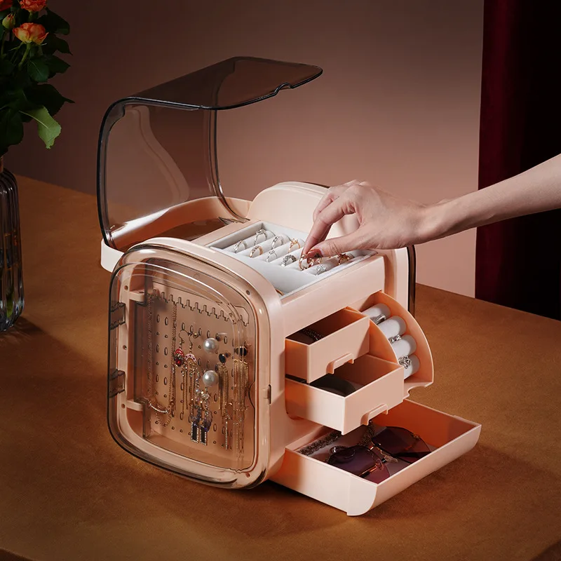 Nordic Luxury Jewelry Boxes Acrylic Home Portable Jewellery Storage Box Necklace Earring Organizer Holder Party Makeup Bins
Nordic Luxury Jewelry Boxes Acrylic Home Portable Jewellery Storage Box Necklace Earring Organizer Holder Party Makeup Bins
