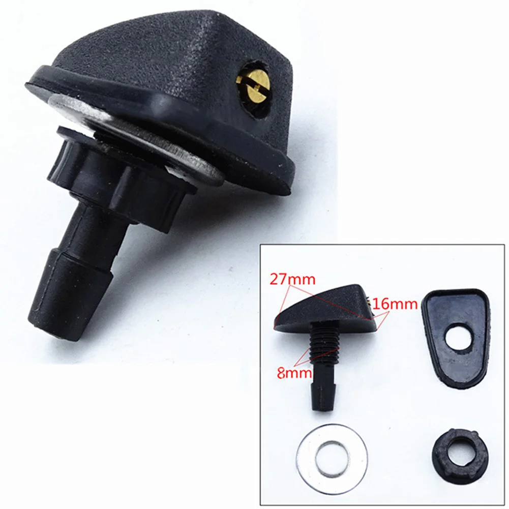 1pair 8mm Common Size Car Windscreen Washer Nozzle Spray Replacement, Black car Accessories mazda Renault Megane
1pair 8mm Common Size Car Windscreen Washer Nozzle Spray Replacement, Black car Accessories mazda Renault Megane
