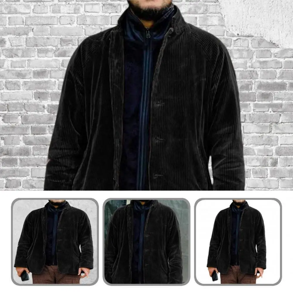 Soft Great Warm Old-fashioned Winter Coat Fake Two-piece Men Coat Buttons for Daily Wear
Soft Great Warm Old-fashioned Winter Coat Fake Two-piece Men Coat Buttons for Daily Wear