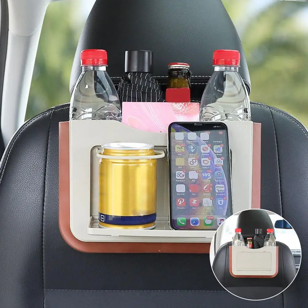 Car Trash Can Foldable Hanging Bag Universal Car Storage Box Convenient Storage Box With Phone Bracket Beverage Holder
Car Trash Can Foldable Hanging Bag Universal Car Storage Box Convenient Storage Box With Phone Bracket Beverage Holder