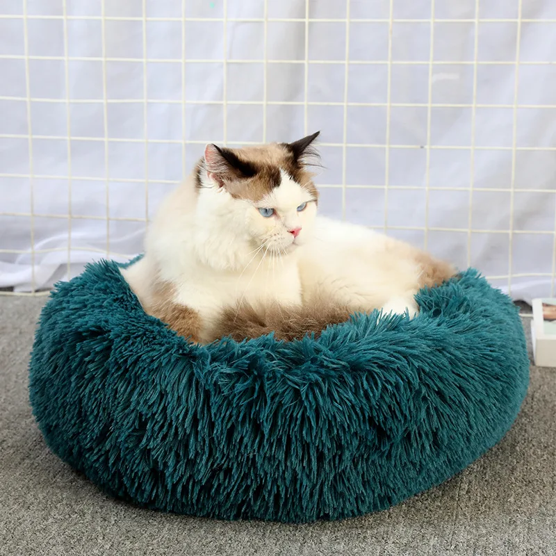 Pets Dog Bed Warm Fluffy Fleece Round Kennel House Long Plush Winter Pets Bed For Medium Large Dogs Cats Soft Sofa Cushion Mats
Pets Dog Bed Warm Fluffy Fleece Round Kennel House Long Plush Winter Pets Bed For Medium Large Dogs Cats Soft Sofa Cushion Mats