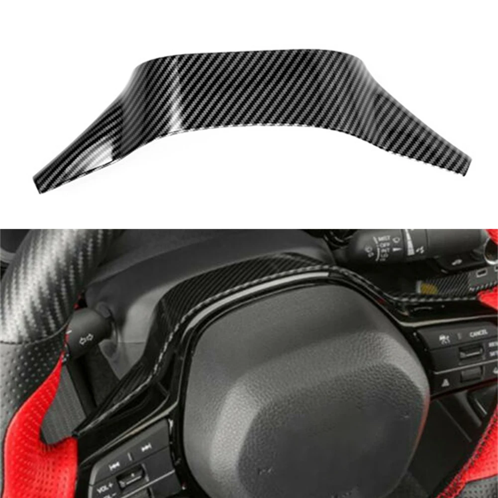 1pc Carbon Fiber Car Interior Stickers Steering Wheel Sripe Cover Trim ABS For Honda Civic 2022 Sedan 11th Equippments Parts
1pc Carbon Fiber Car Interior Stickers Steering Wheel Sripe Cover Trim ABS For Honda Civic 2022 Sedan 11th Equippments Parts