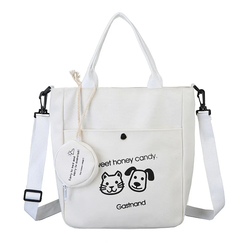 Canvas Bag New Women's Bag Korean Version Large Capacity One Shoulder Hand Bag Girl Messenger Bag Multicolor Composite Bag
Canvas Bag New Women's Bag Korean Version Large Capacity One Shoulder Hand Bag Girl Messenger Bag Multicolor Composite Bag