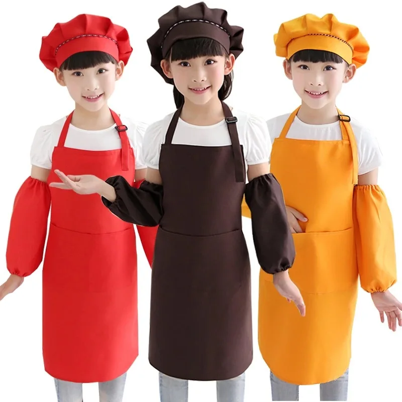 Baby Kids Apron Chef Hat Set Children Kitchen Cooking Baking Wear Children Cooking Play Kitchen Costume Role Play For Age 3-13
Baby Kids Apron Chef Hat Set Children Kitchen Cooking Baking Wear Children Cooking Play Kitchen Costume Role Play For Age 3-13