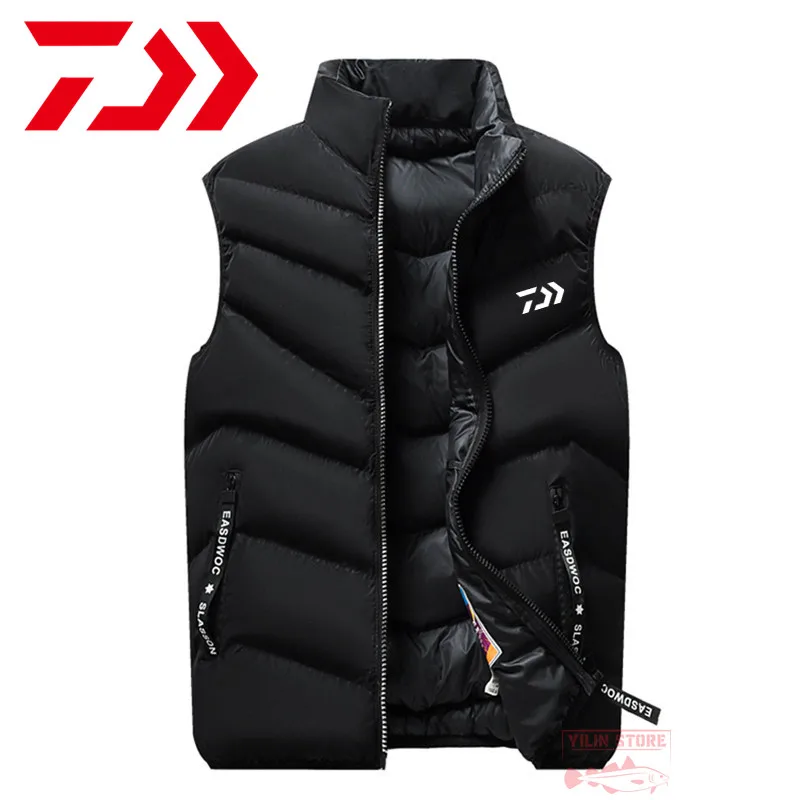 Новинка, мужской жилет Daiwa для рыбалки, осень и зима, модная удобная красивая пуховая хлопковая Водонепроницаемая теплая куртка с воротнико...
Новинка, мужской жилет Daiwa для рыбалки, осень и зима, модная удобная красивая пуховая хлопковая Водонепроницаемая теплая куртка с воротнико...