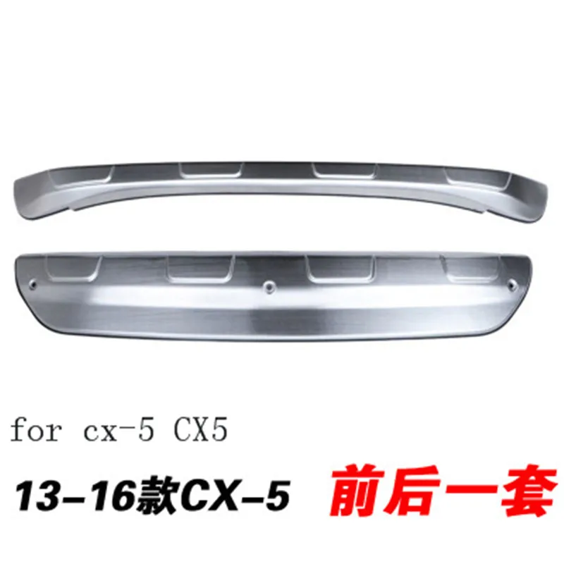 Stainless steel front and rear Bumper Protector Skid Plate cover fit for Mazda cx-5 CX5 2013-2016 Auto parts
Stainless steel front and rear Bumper Protector Skid Plate cover fit for Mazda cx-5 CX5 2013-2016 Auto parts