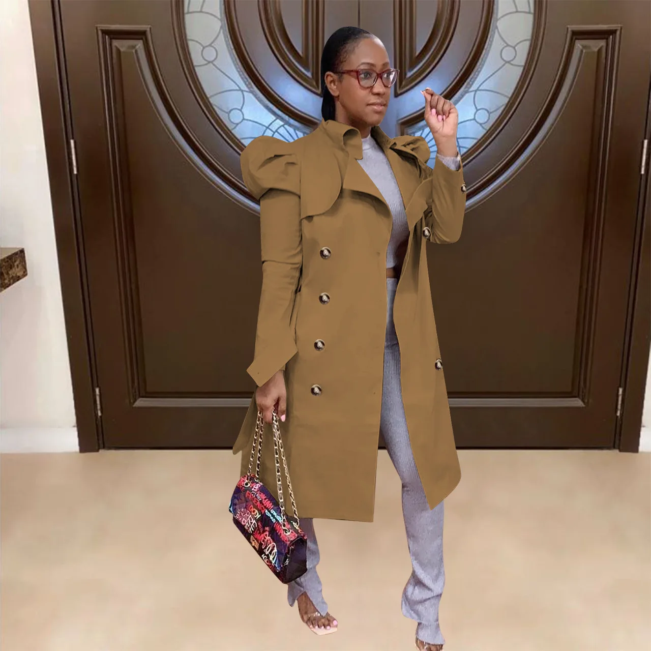 2021 Winter Solid Double-Breasted Trench For Women Casual Long Windbreaker Coat Fashion Workwear Office Lady Jackets Clothing
2021 Winter Solid Double-Breasted Trench For Women Casual Long Windbreaker Coat Fashion Workwear Office Lady Jackets Clothing